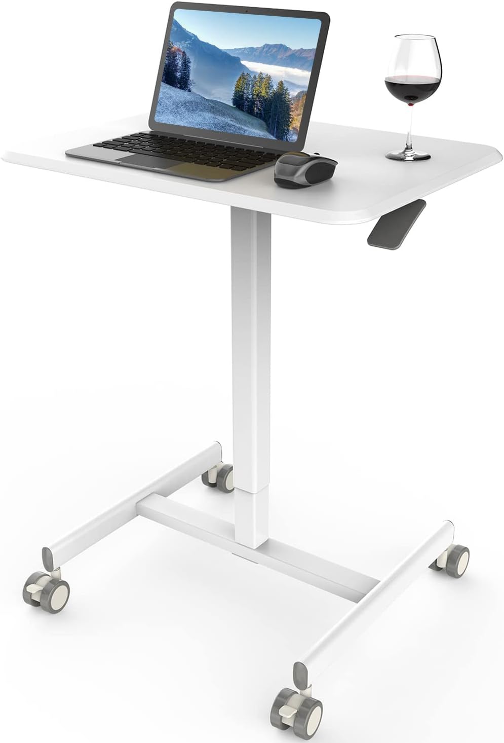 Obsidian Adjustable Height Mobile Laptop Desk Y811
