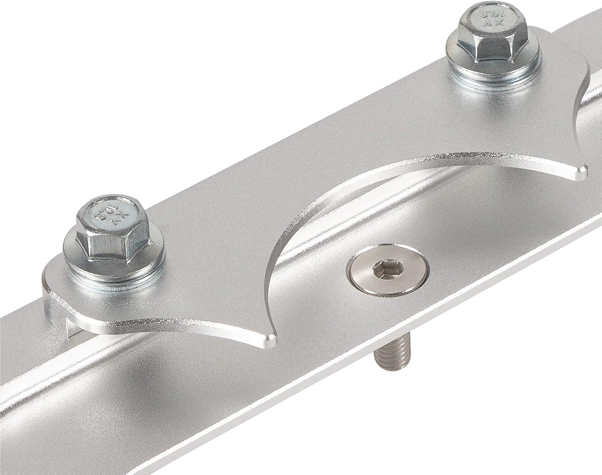 Billet Aluminum Battery Pallet Trunk Battery Hold Down Bracket Tray Pack of 2 W417378