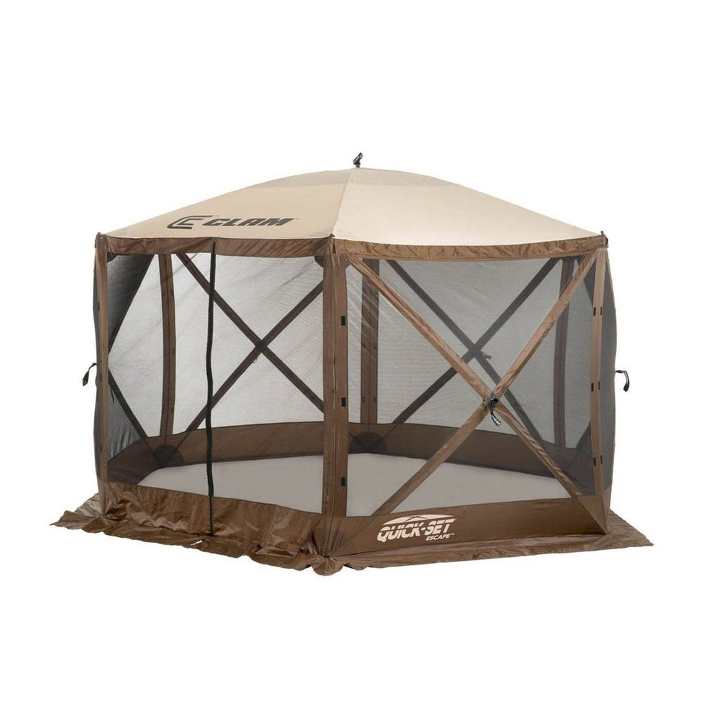 Brown Quick-Set Screen Canopy Shelter Q5102