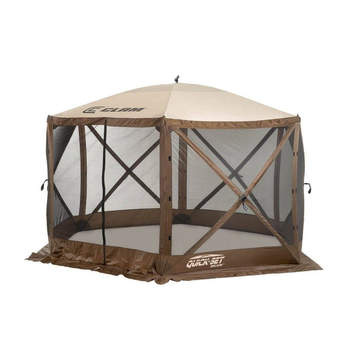 Brown Quick-Set Screen Canopy Shelter Q5102