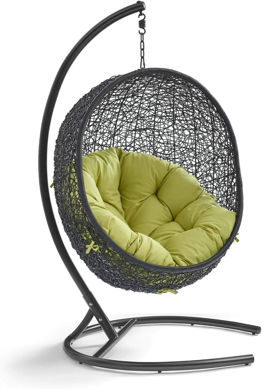 Wicker Rattan Outdoor Swing Chair with Stand L380