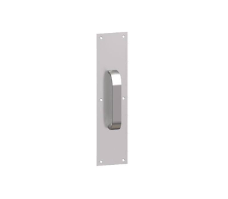 Satin Brass Pulls and Push Plates A9343