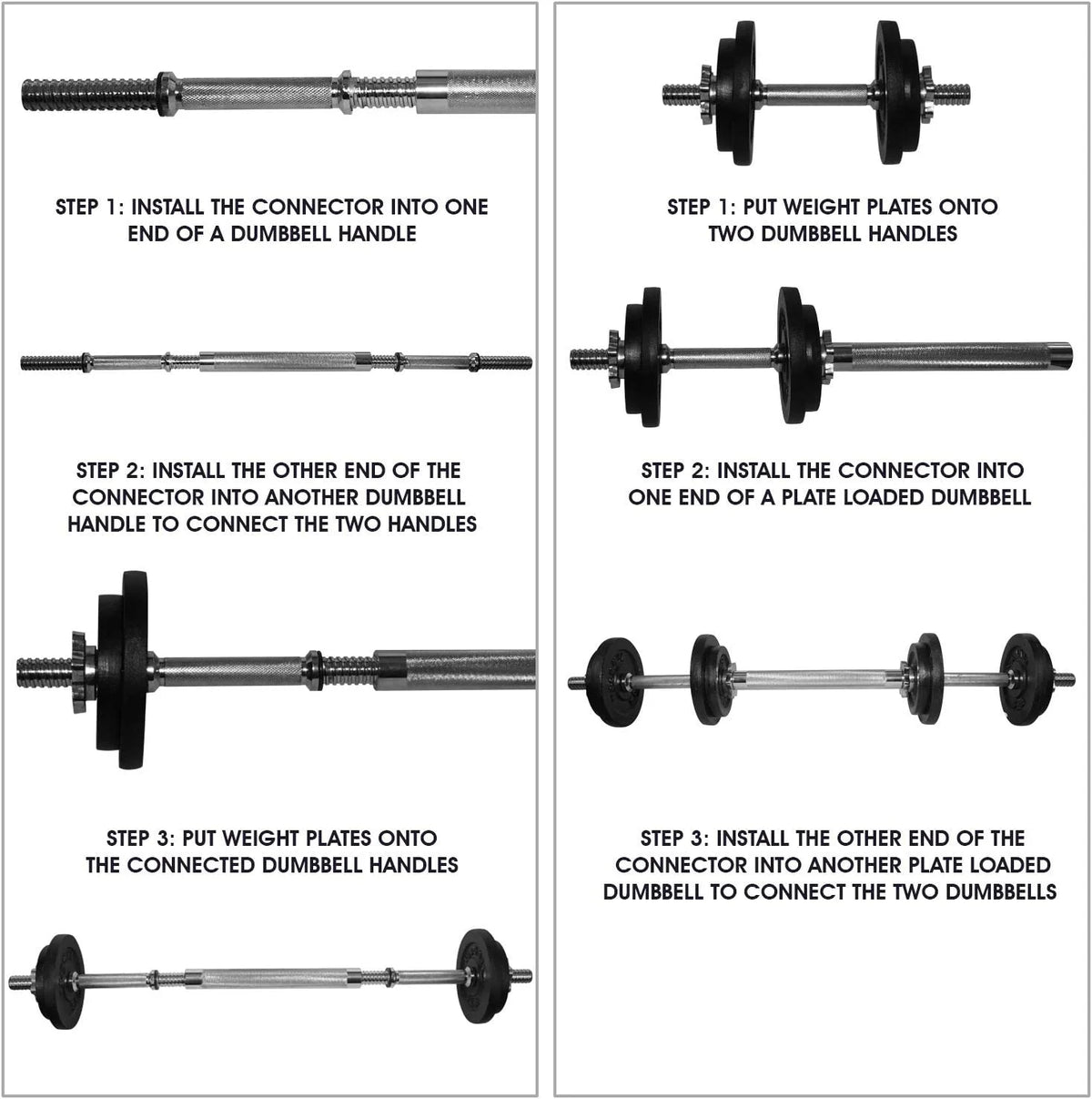 60 lbs Adjustable Dumbbell Set X12639
