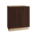 Plywood Shaker Bathroom Cabinet Base Full Height Soft Close W85401