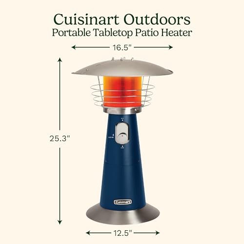 Portable 11,000 BTU Propane Patio Heater W473733