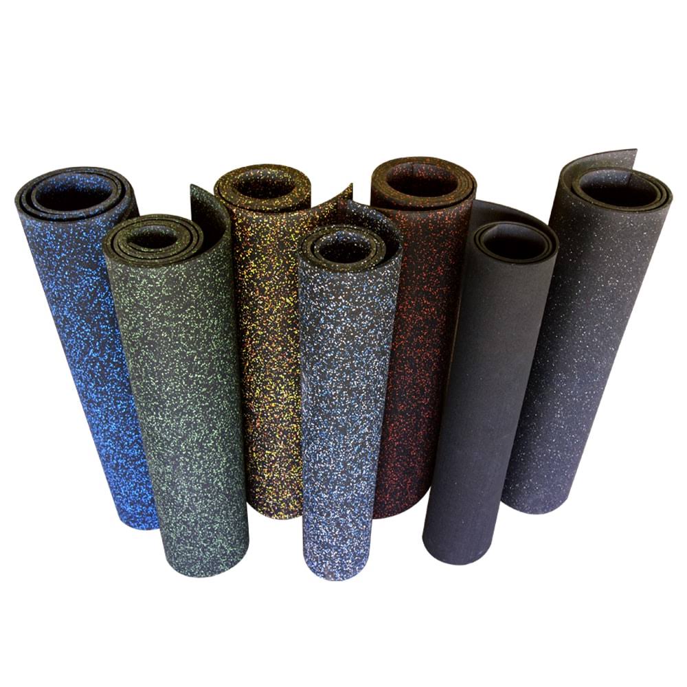 Candy Corn Recycled Rubber Flooring Rolls M707948