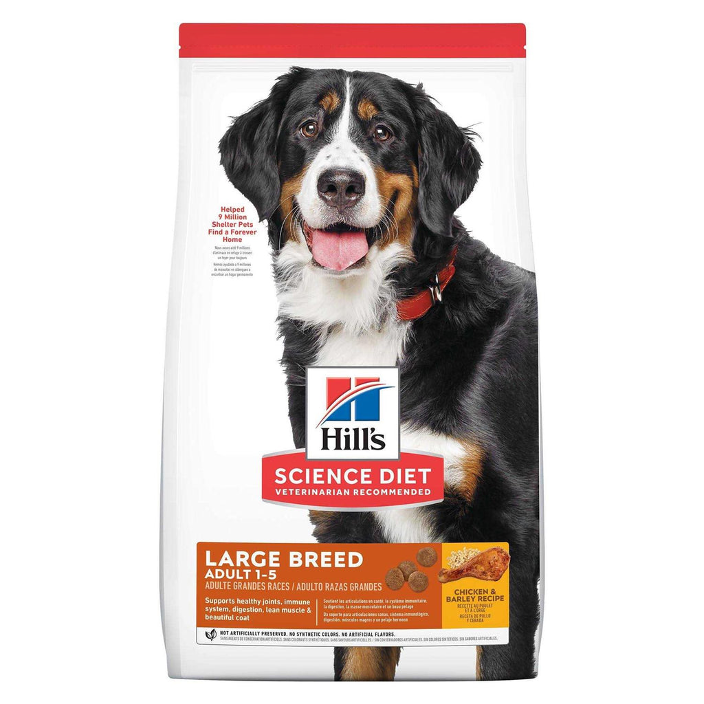 Adult Chicken & Barley Recipe Large Breed Dry Dog Food X678285