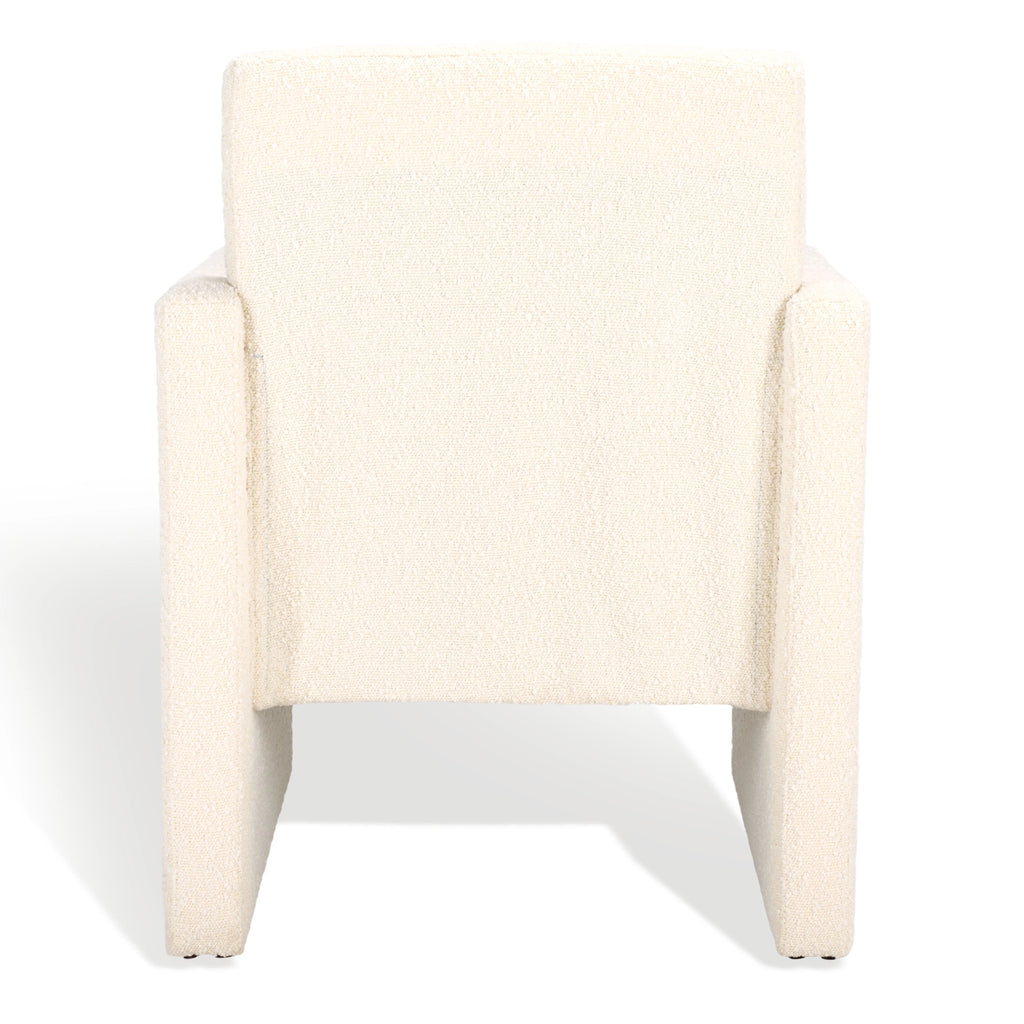 Ivory Boucle Dining Chair C790