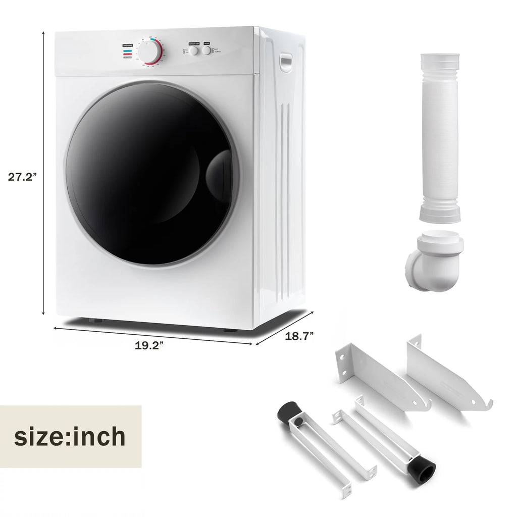 6.6lbs Portable Stainless Steel Laundry Dryer P167099
