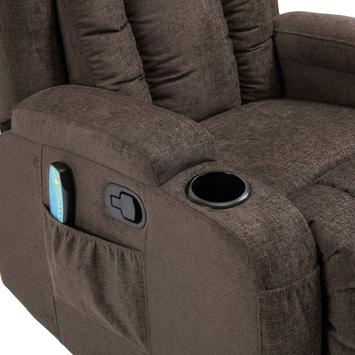 Brown Massage Recliner E1232