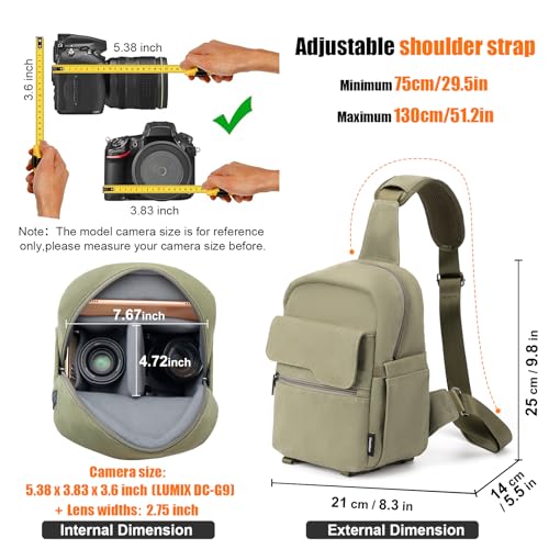 Lightweight Camera Bag with Tripod Holder and Rain Cover N77840