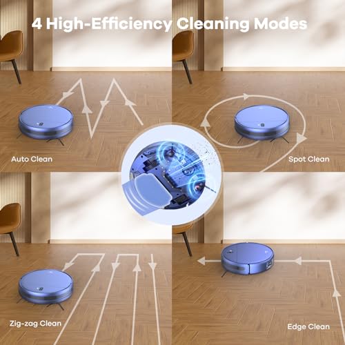 Robot Vacuum and Mop Combo, 2 in 1 Self-Charging I390
