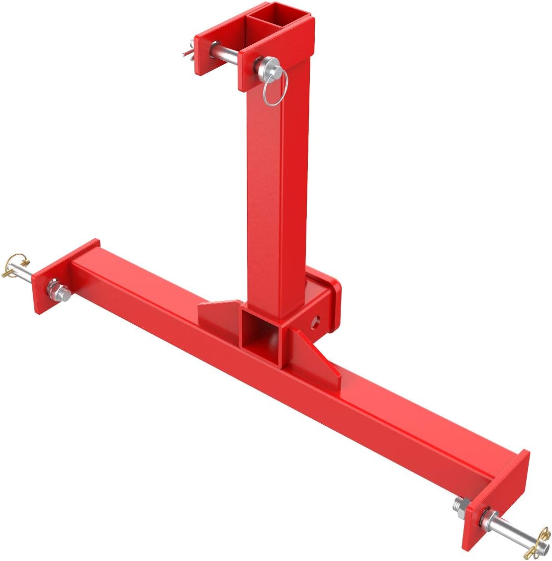 Red 3 Point Trailer Hitch with 2 Receivers R982507