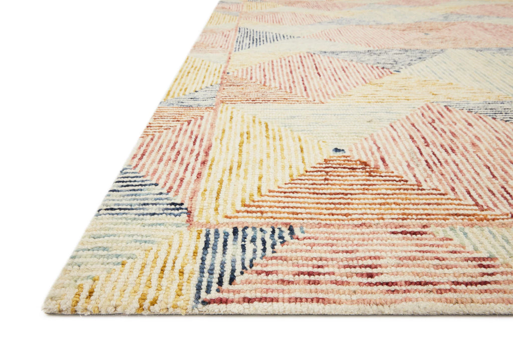 Ivory Multi Geometric Area Rug F299955