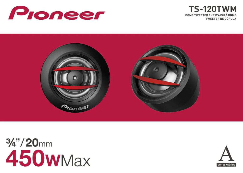 Polyimide Dome Tweeters 100W RMS 450W Peak Power G20012
