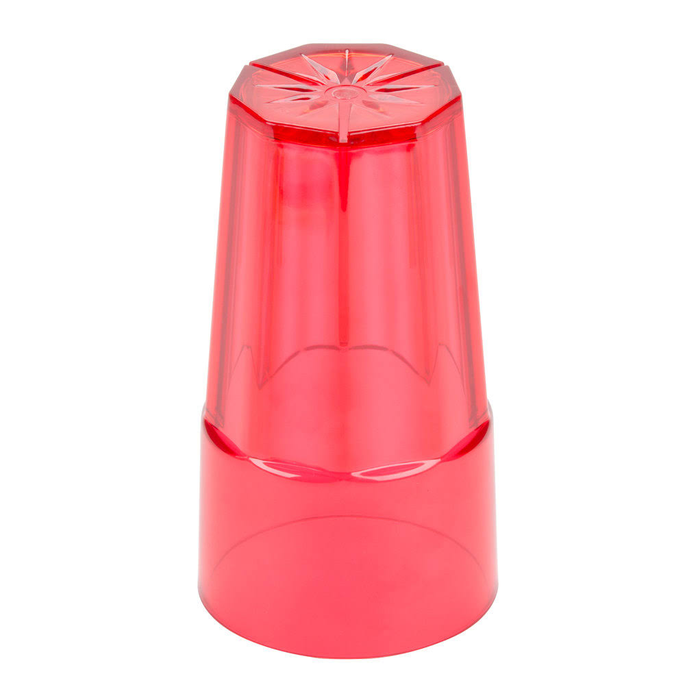 Red Poly Tumbler Glass N5271