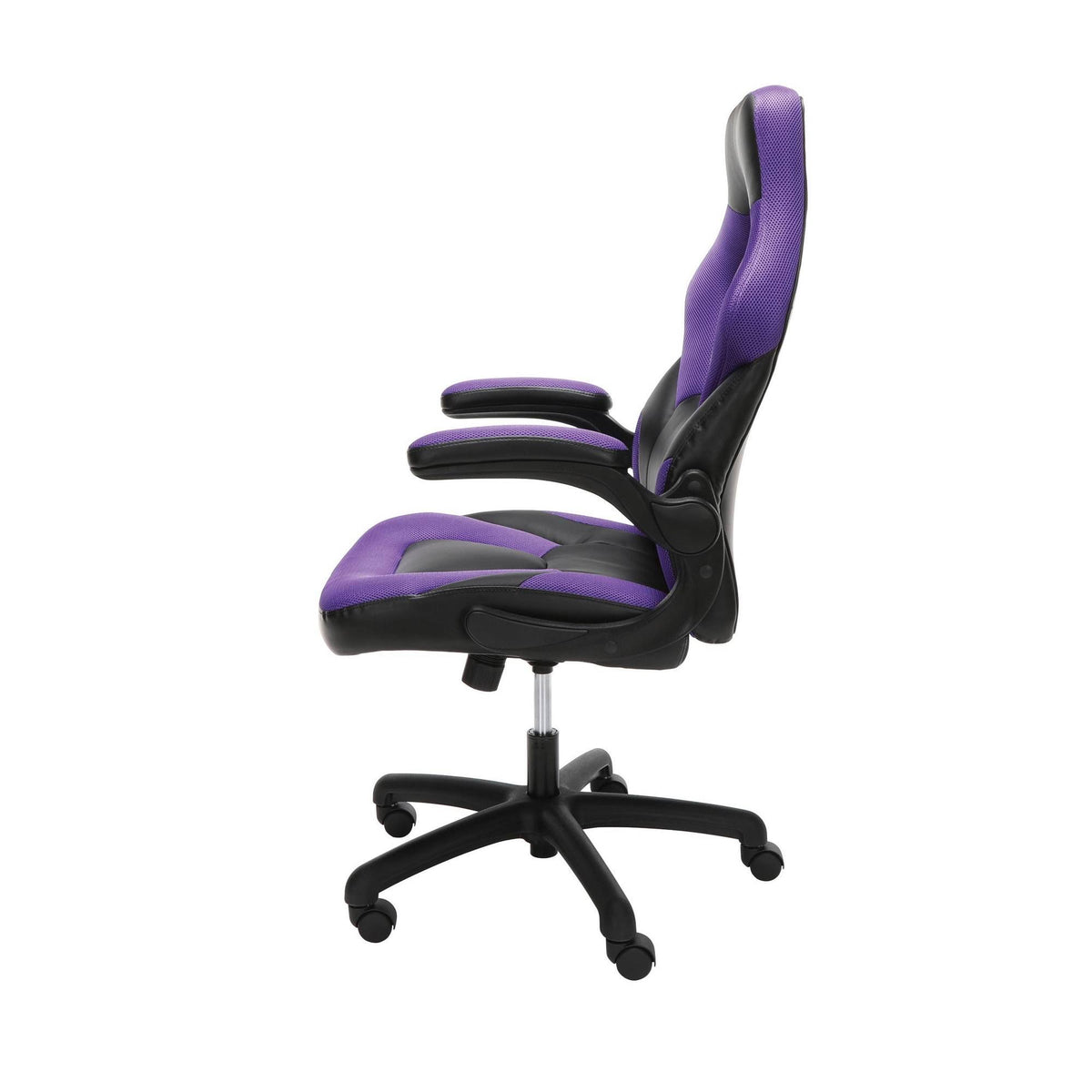 Bonded Leather Gaming Chair Purple N542