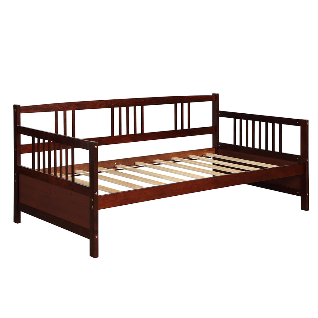 Espresso Wooden Daybed Frame Sofa Bed C682780