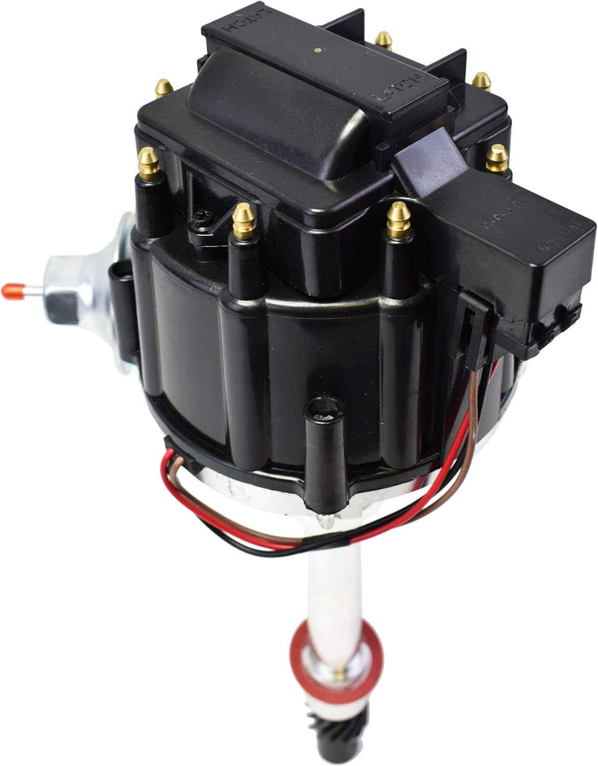 Complete HEI Distributor 65K Coil 7500 RPM Blue Cap Pack of 2 V9732
