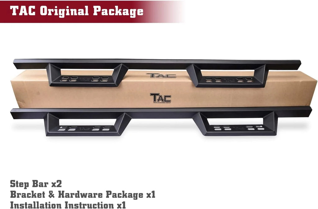 Running Boards 4" Drop Side Steps Nerf Bars 2pcs O2793