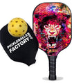 Carbonfiber Graphite Elongated Pickleball Paddle N328
