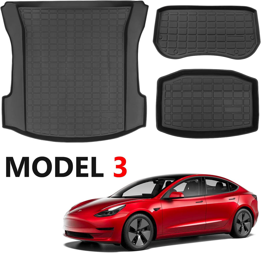 TPE Cargo Liner Trunk Mat for Tesla Model 3 O652