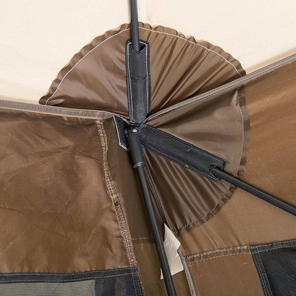 Brown Quick-Set Screen Canopy Shelter Q5102