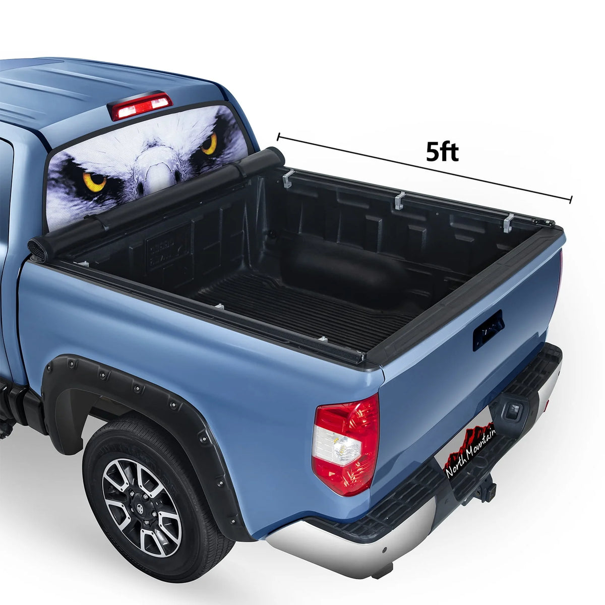 5ft Soft Tri Fold Truck Tonneau Cover L6264