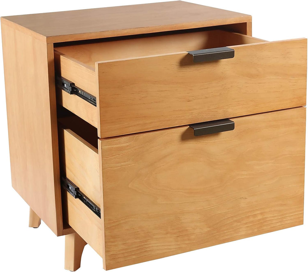 2-Drawer Pine Cabinet H8232