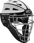 Black/White Adult Softball Catcher Helmet F84169