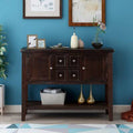 Espresso 4 Drawer Buffet Table P95414