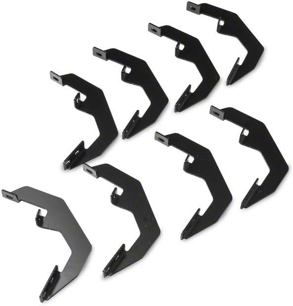 Textured Black Side Step Bars F2937