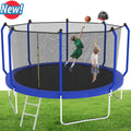 12FT Round Trampoline with Enclosure Net O986171