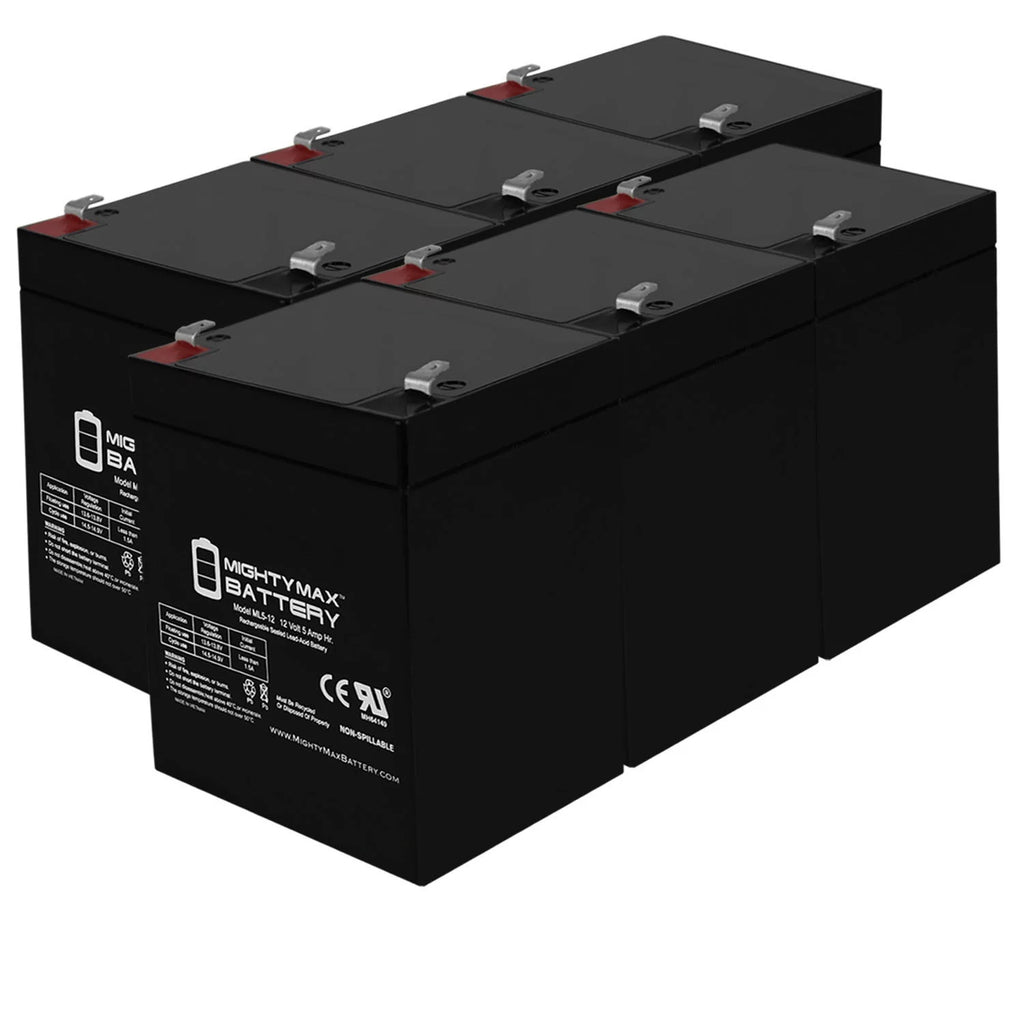 12V 5AH Rechargeable Sealed Lead Acid Battery K546