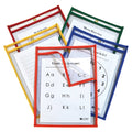 Reusable Dry Erase Pockets 9 x 12 25-Pack F901009