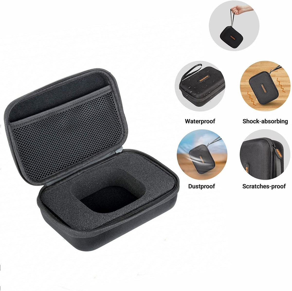 WiFi Meat Thermometer with 4 Probes & Hard Carrying Case E29365