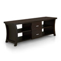 Cappuccino 60-Inch Entertainment Console with Drawer Storage F616721