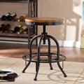 Adjustable Industrial-style Stool L8260