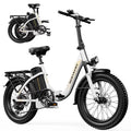 48V 15AH 750W Folding Electric Bike 20" Fat Tire C362
