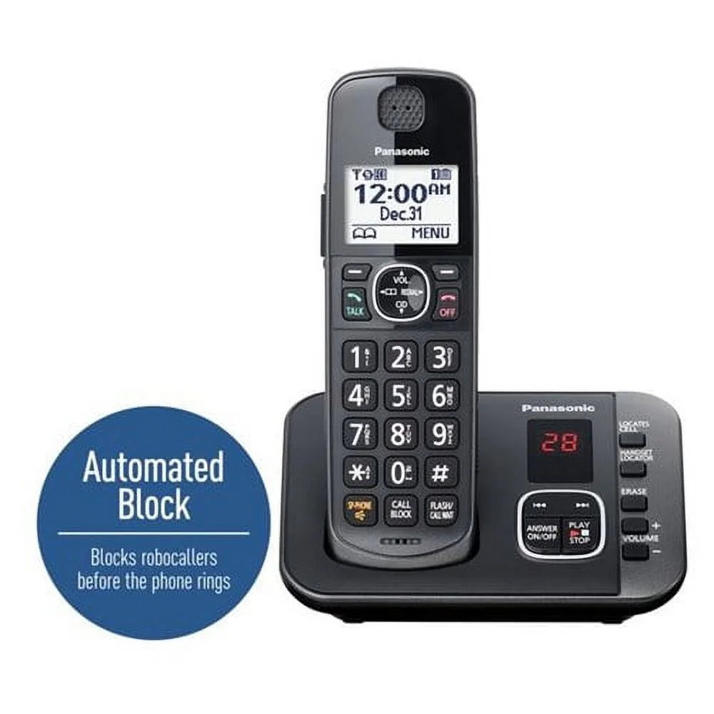Black Cordless Phone B690159