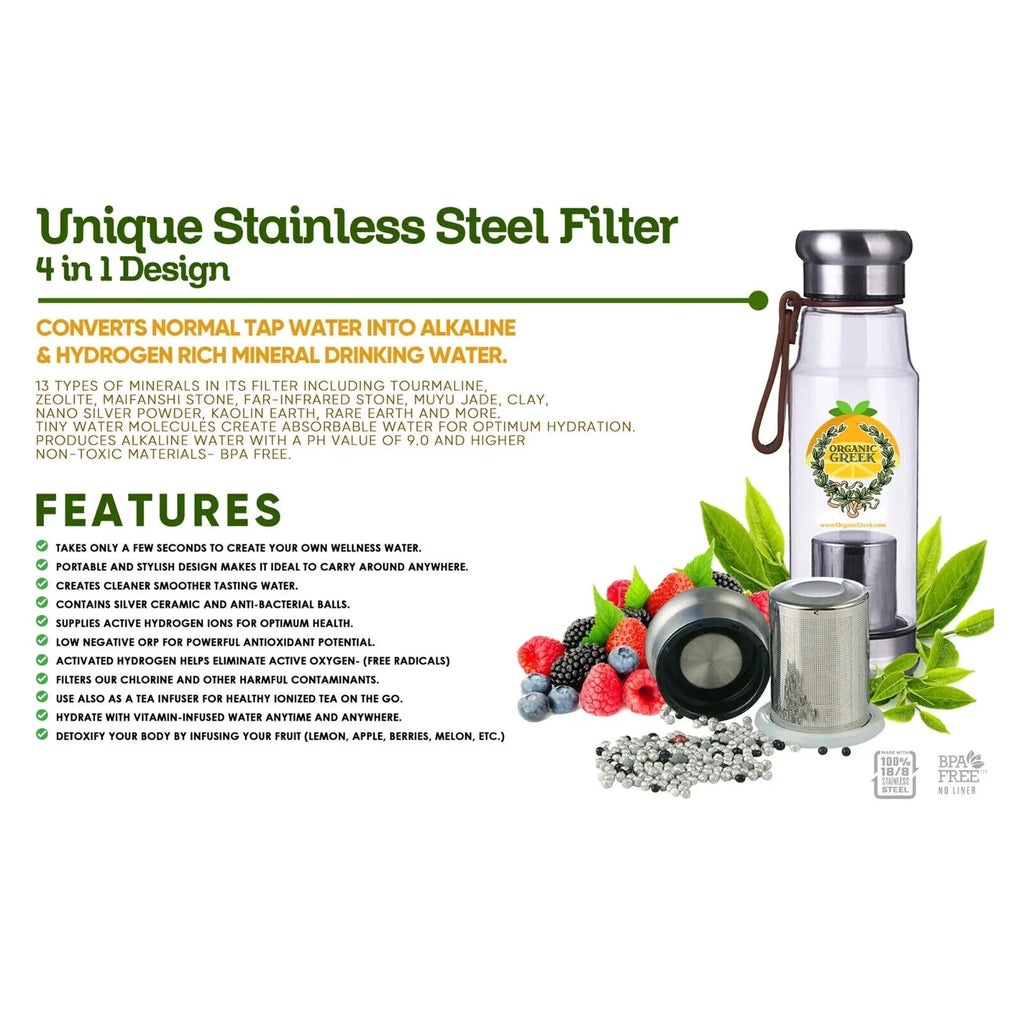 Hydrogen Alkaline Generator Water Filter 4 in 1 H33474