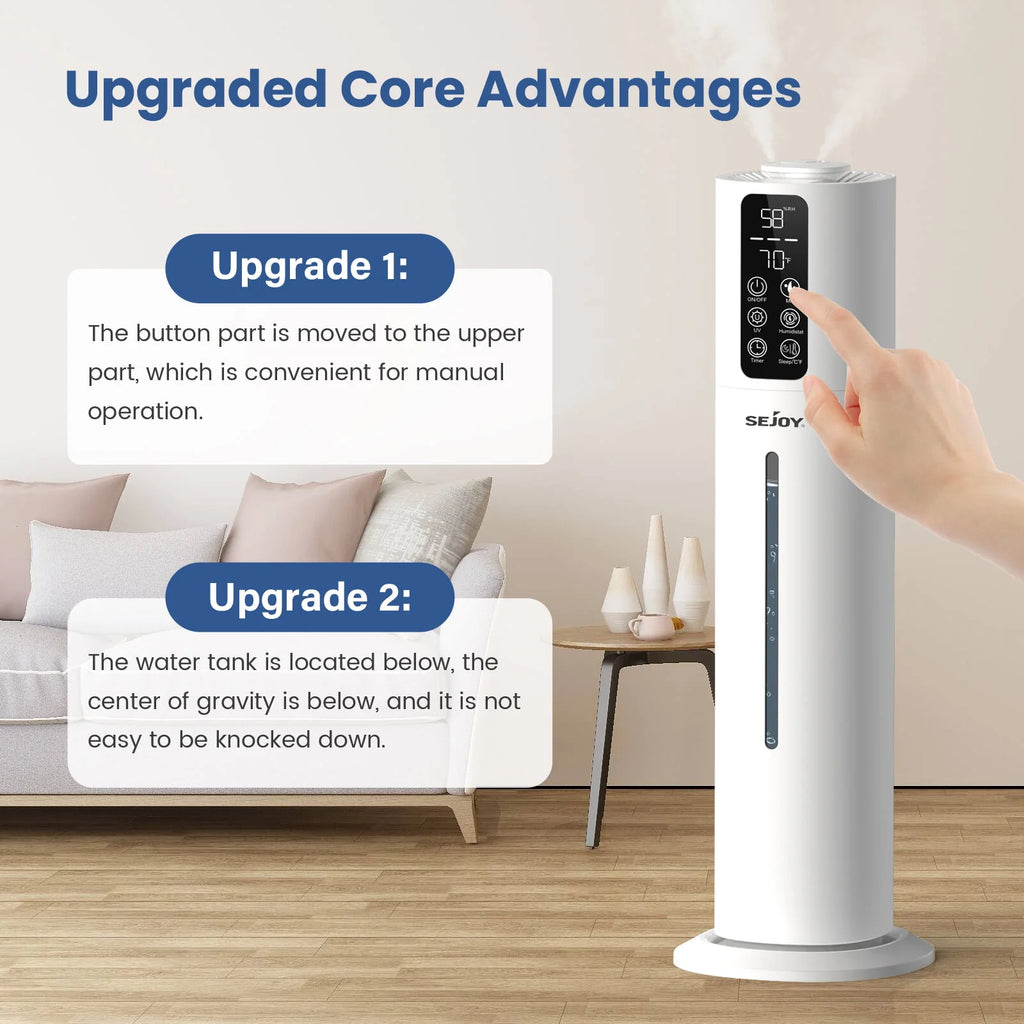 8L Top Fill Ultrasonic Floor Humidifier C57794