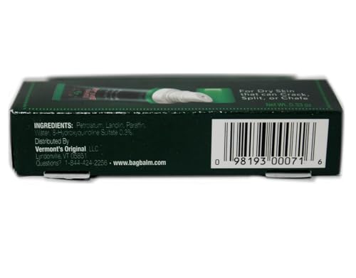 Bag Balm Skin Moisturizer Gift Box 0.33oz 4 Pack Lip Balm Tubes B82938