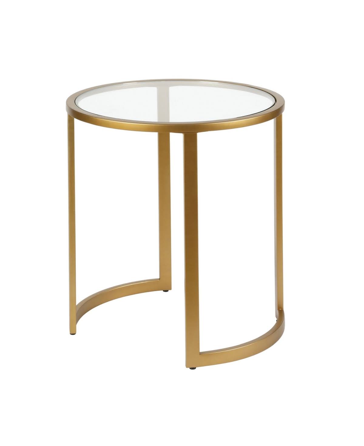Brass Side Table L8636