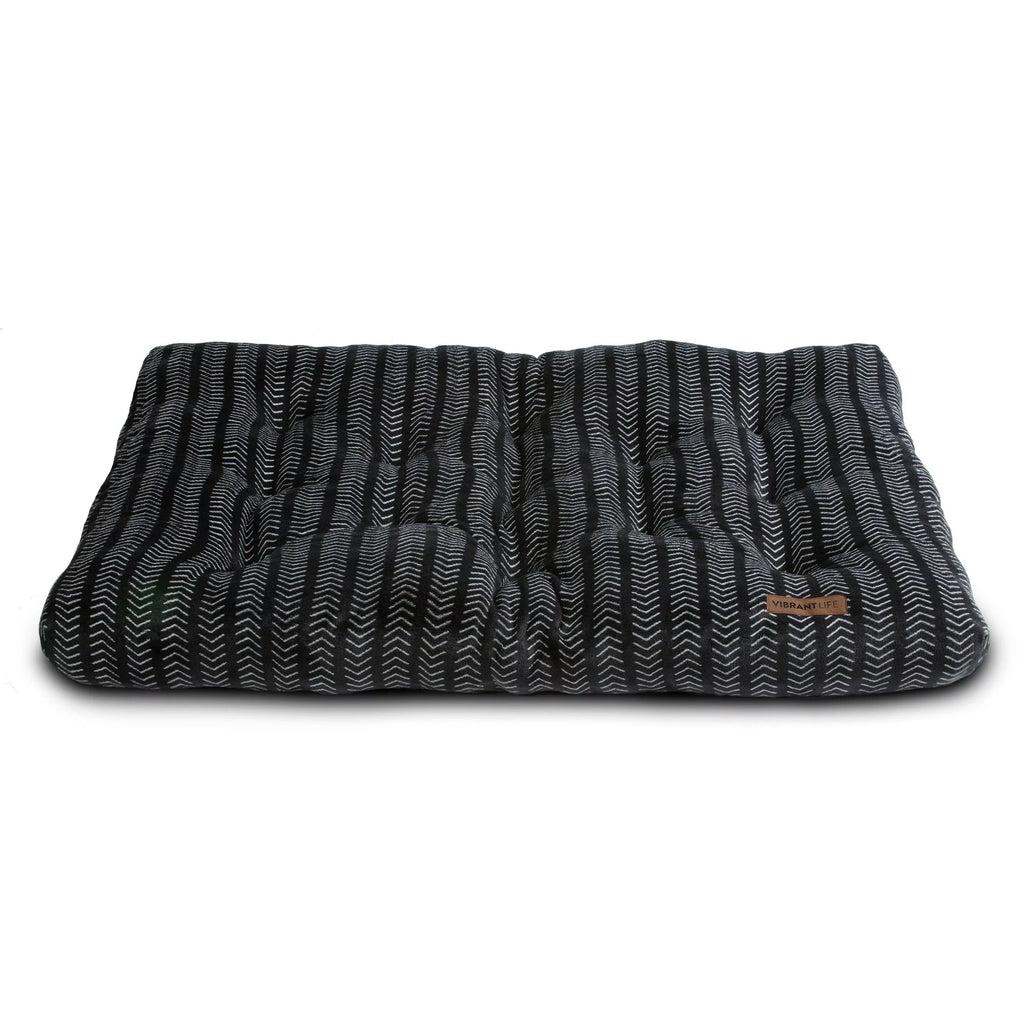 Black Extra Large Tufted Pet Bed Z41194