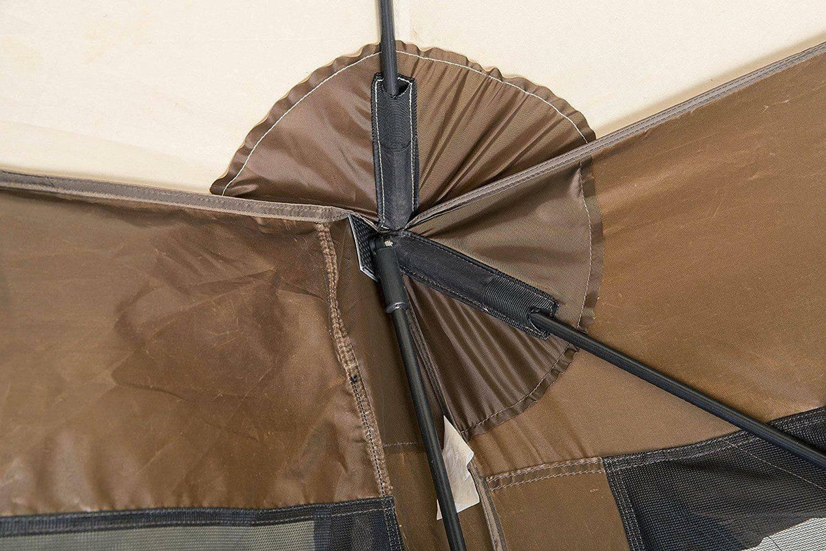 Brown Quick-Set Screen Canopy Shelter Q5102