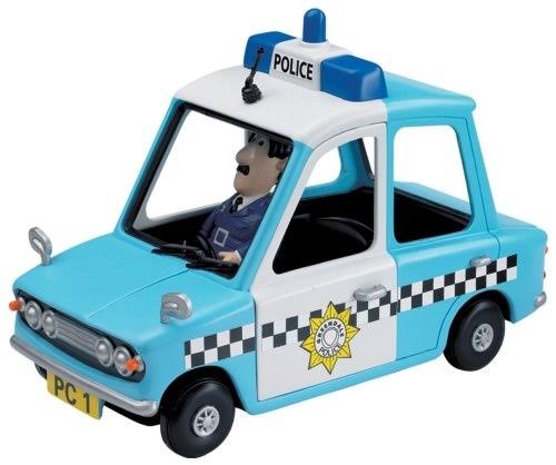 Postman Pat Police Car & PC Selby B673