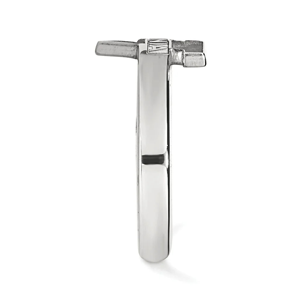 925 Sterling Silver Rh-plated Toe Ring T49009