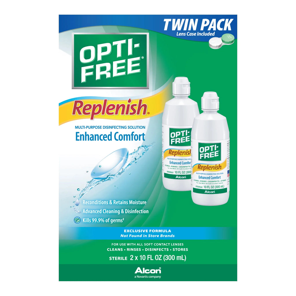 Multipurpose Contact Lens Disinfecting Solution, Two 10oz L28634