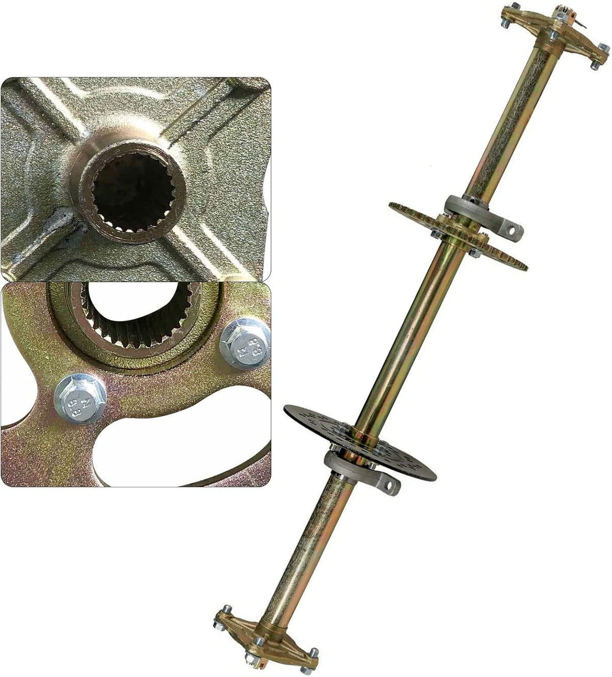 815mm Rear Axle Shaft Kit with 7.5" Brake Disc R10895